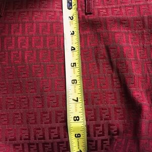 Fendi Mamma tote red bag